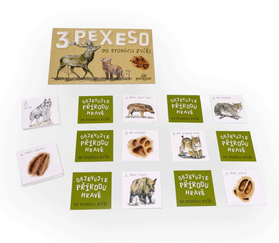 Lesní svět Papírové tripexeso Lesní svět