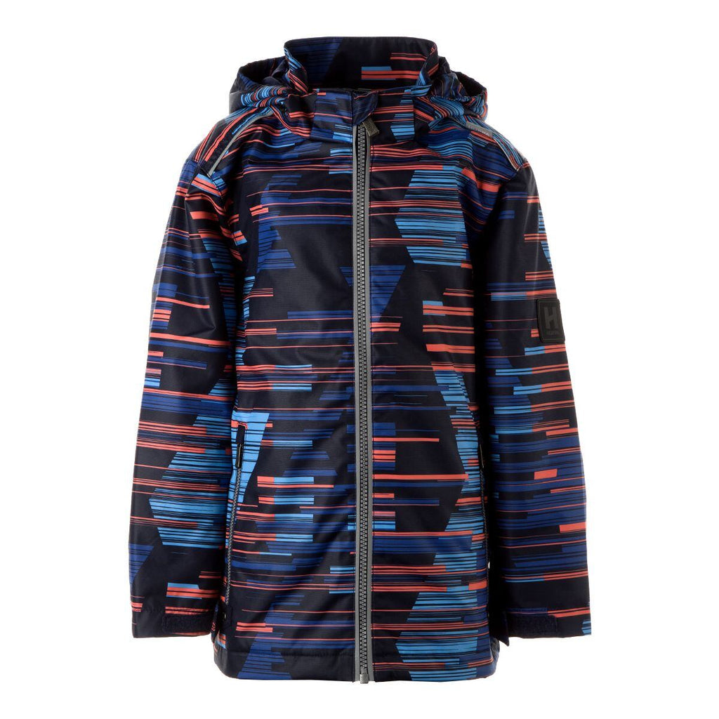 Huppa Dětská nepromokavá bunda Terrel navy pattern