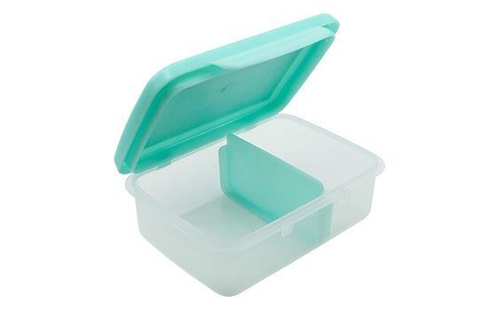 ZDRAVÁ LAHEV® Svačinový box Zdravá sváča Scandi tyrkys