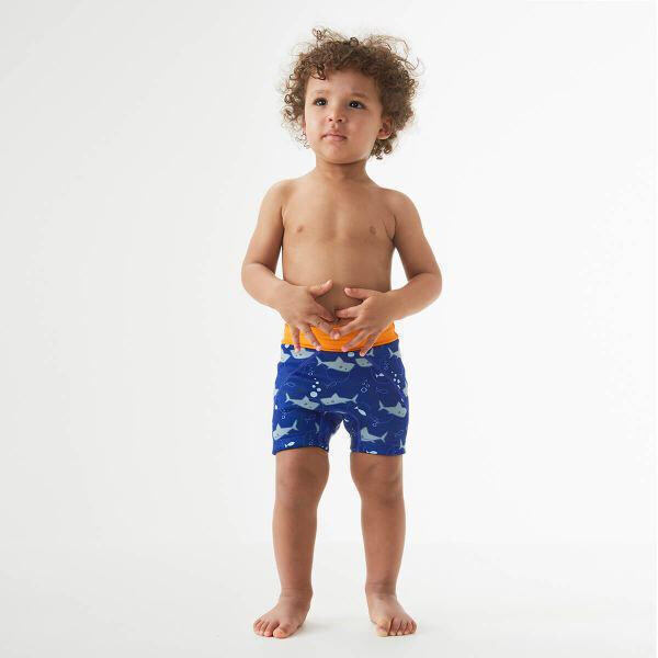 Splash About Dětské UV plavky Jammers navy/yellow