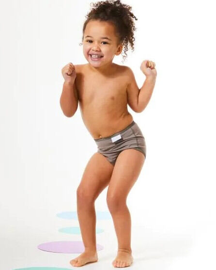 Splash About Dětská vnitřní plenka do plavek Happy Nappy silver