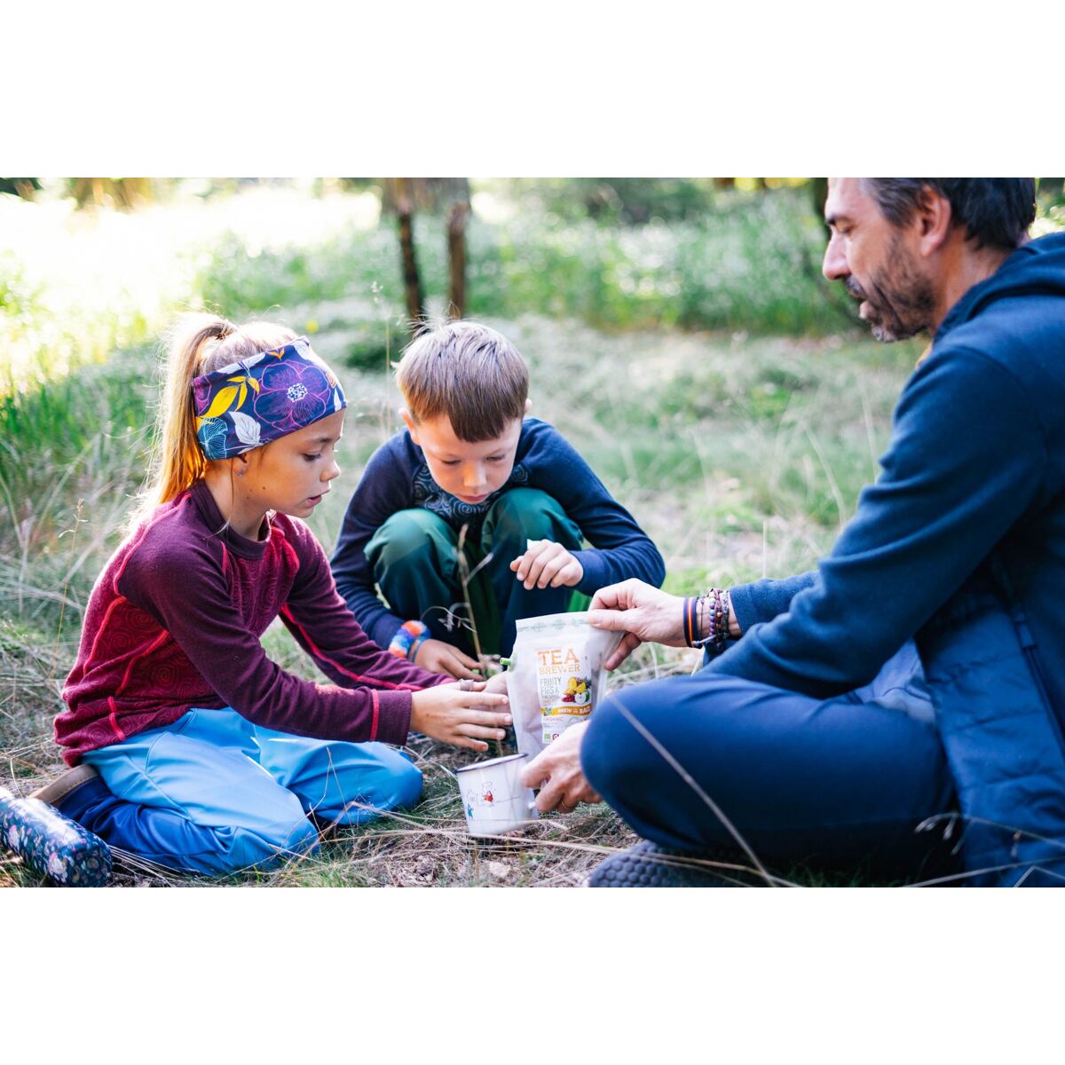 Devold Dětské funkční tričko s merinem Duo active woods s dlouhým rukávem