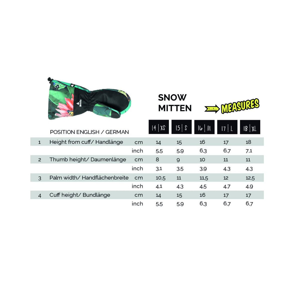 WeeDo Dětské zimní rukavice Deer - palčáky