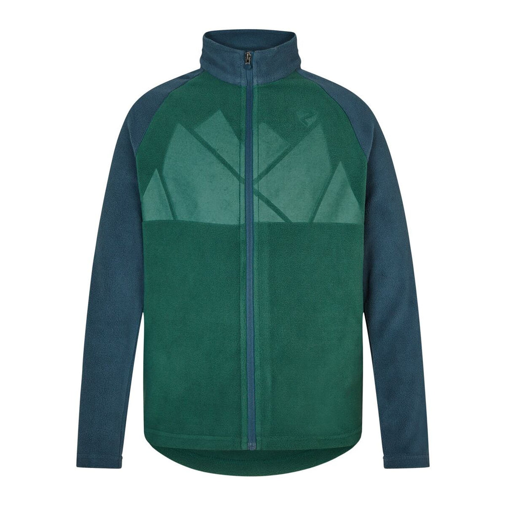 Ziener Dětská fleecová mikina Jaci Jr - deep green