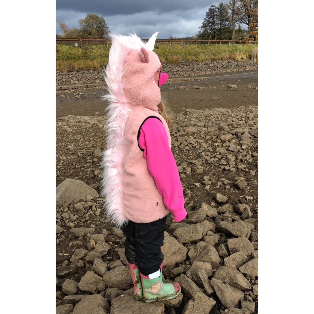 Huppa Dětská fleecová bunda Bennie fuchsia