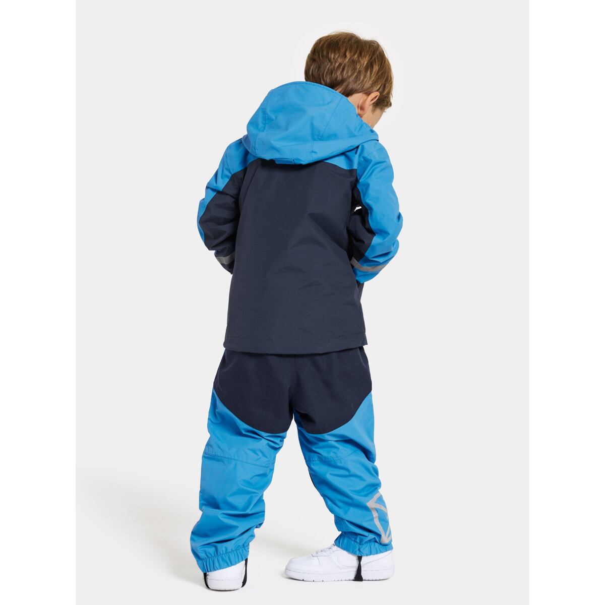 Didriksons Dětská nepromokavá bunda Pilvi navy - ROSTOUCÍ