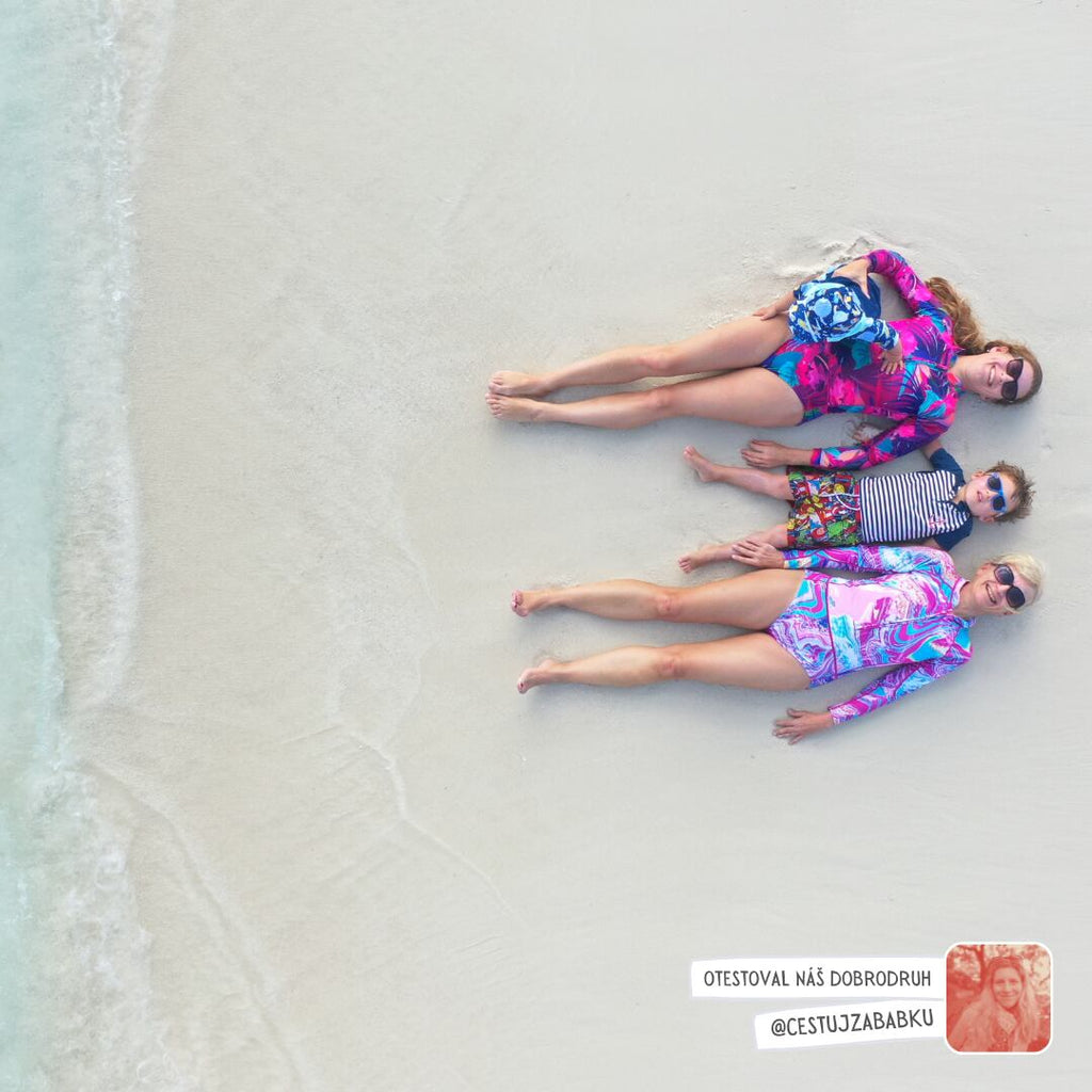 Splash About Dětské UV tričko krátký rukáv Up in the air