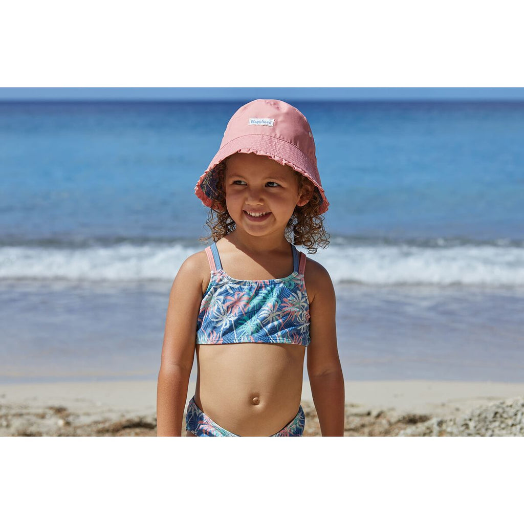 Playshoes Dívčí plavky s UV dvojdílné Palmy