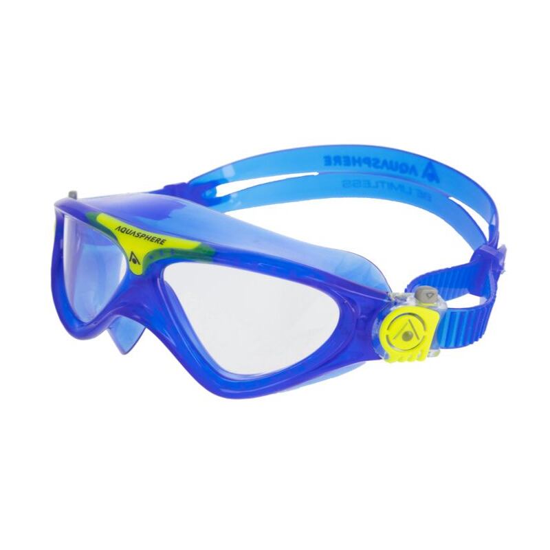 Aqua Sphere Dětské plavecké brýle Vista Junior čirý zorník modrá/žlutá