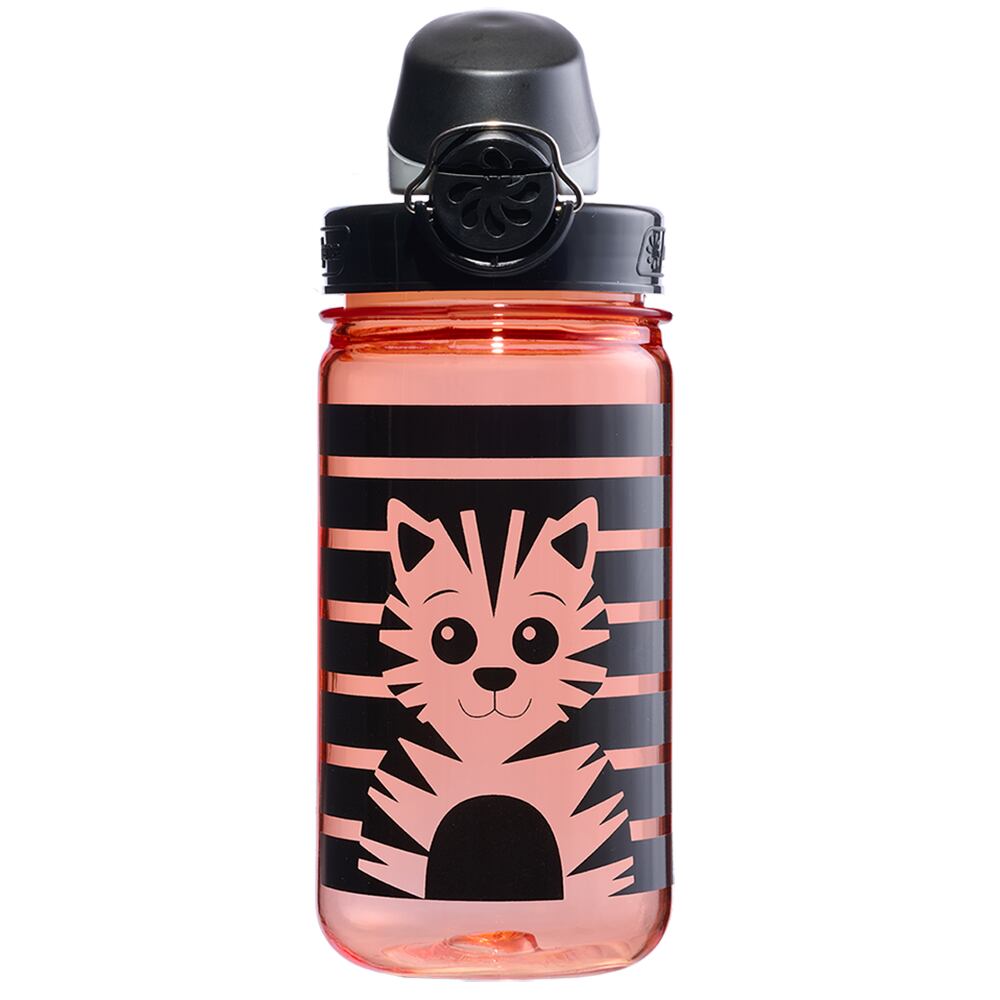 Nalgene Dětská lahev Clear Kids OTF 350 ml Orange Tiger sustain
