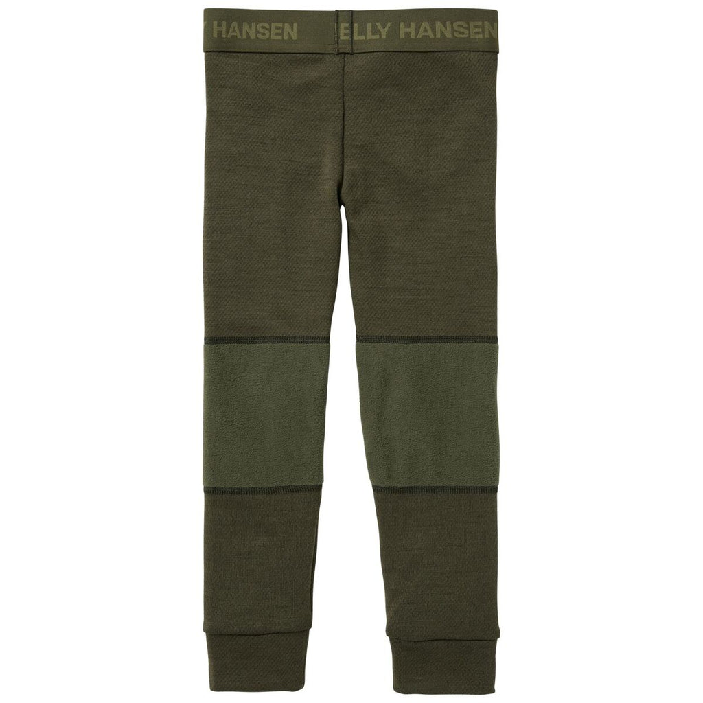 Helly Hansen Dětské termoprádlo Graphic LIFA® Merino Wool set - utility green camo
