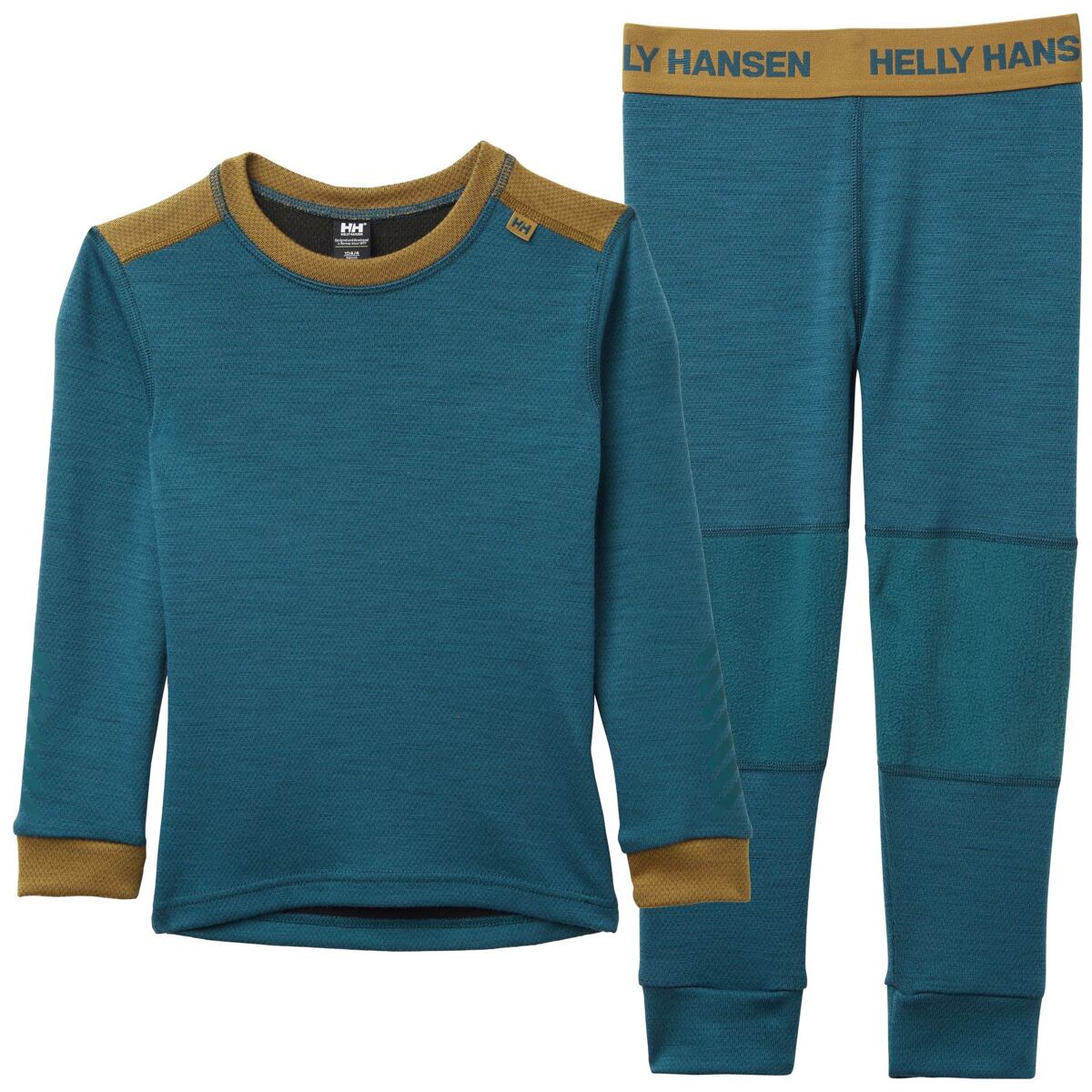 Helly Hansen Dětské termoprádlo K Lifa Merino set - dark creek
