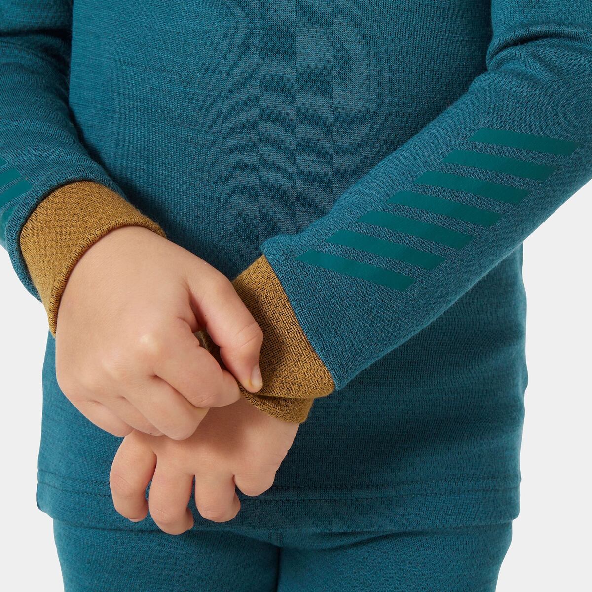 Helly Hansen Dětské termoprádlo K Lifa Merino set - dark creek