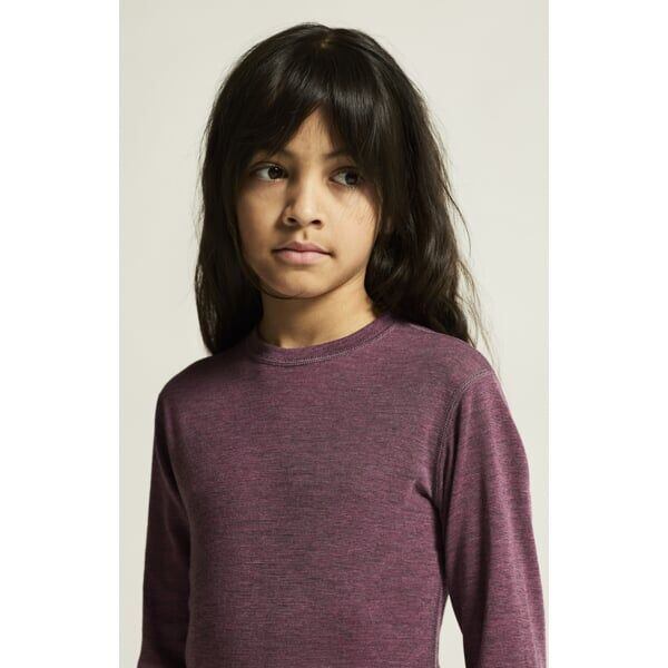 Craft Dětské termoprádlo Core Wool Merino JR růžové