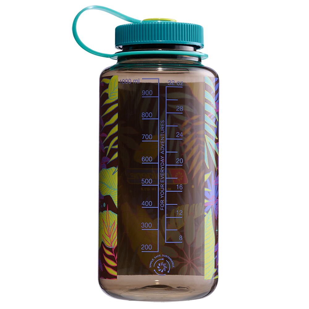 Nalgene Lahev Wide Mouth 1000 ml Woodsman Botanical Ferns