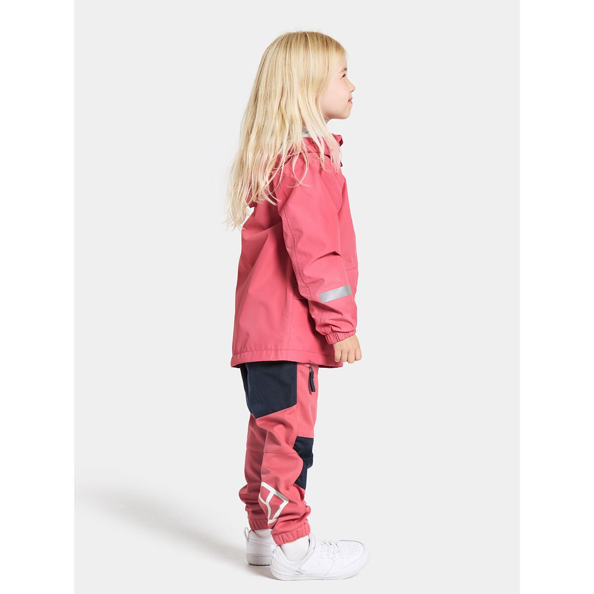 Didriksons Dětská nepromokavá bunda Norma dusty azalea - ROSTOUCÍ