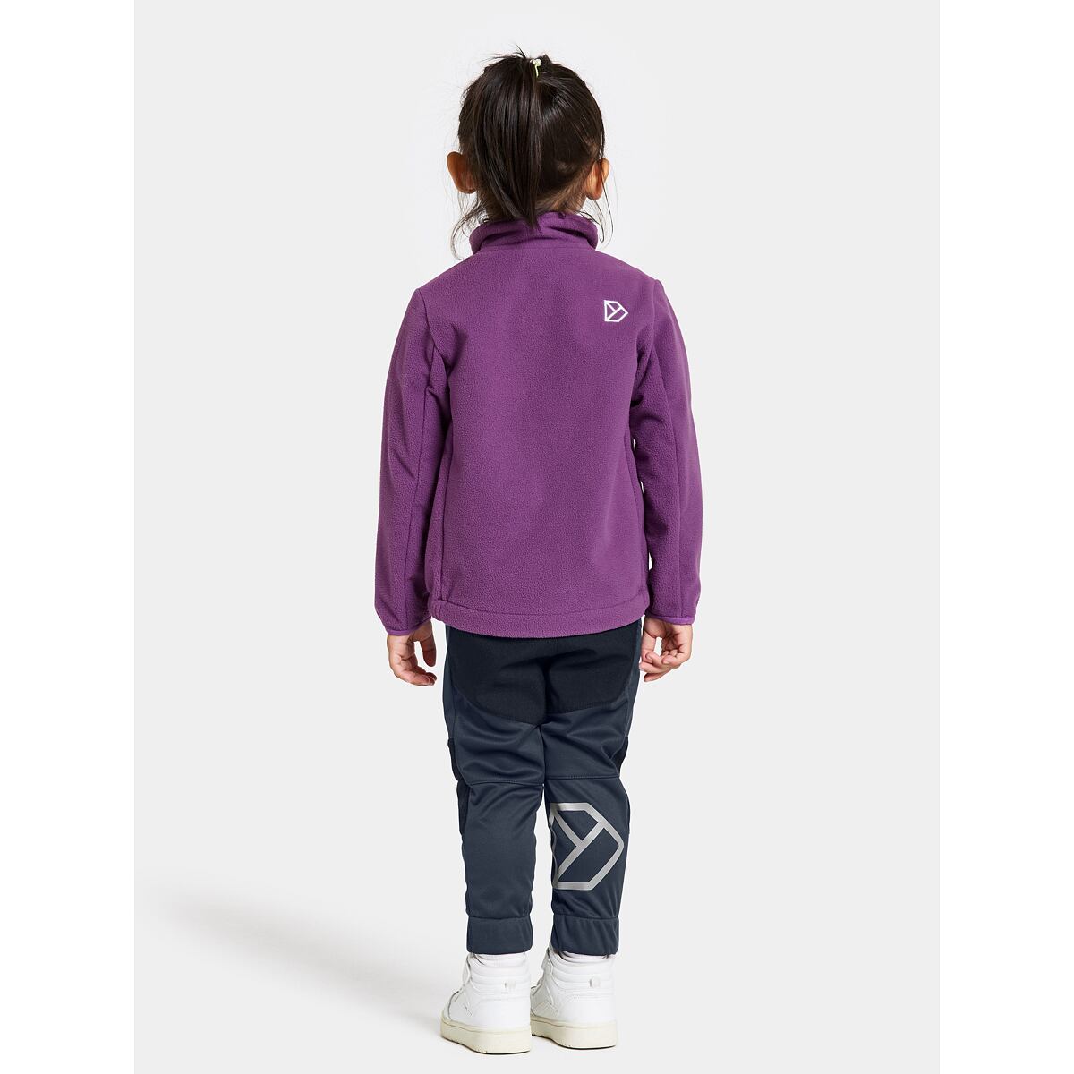 Didriksons Dětské softshellové kalhoty Lovet navy