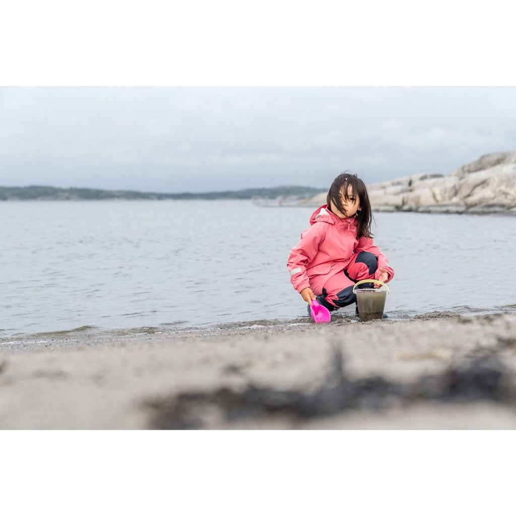 Didriksons Dětská nepromokavá bunda Norma dusty azalea - ROSTOUCÍ