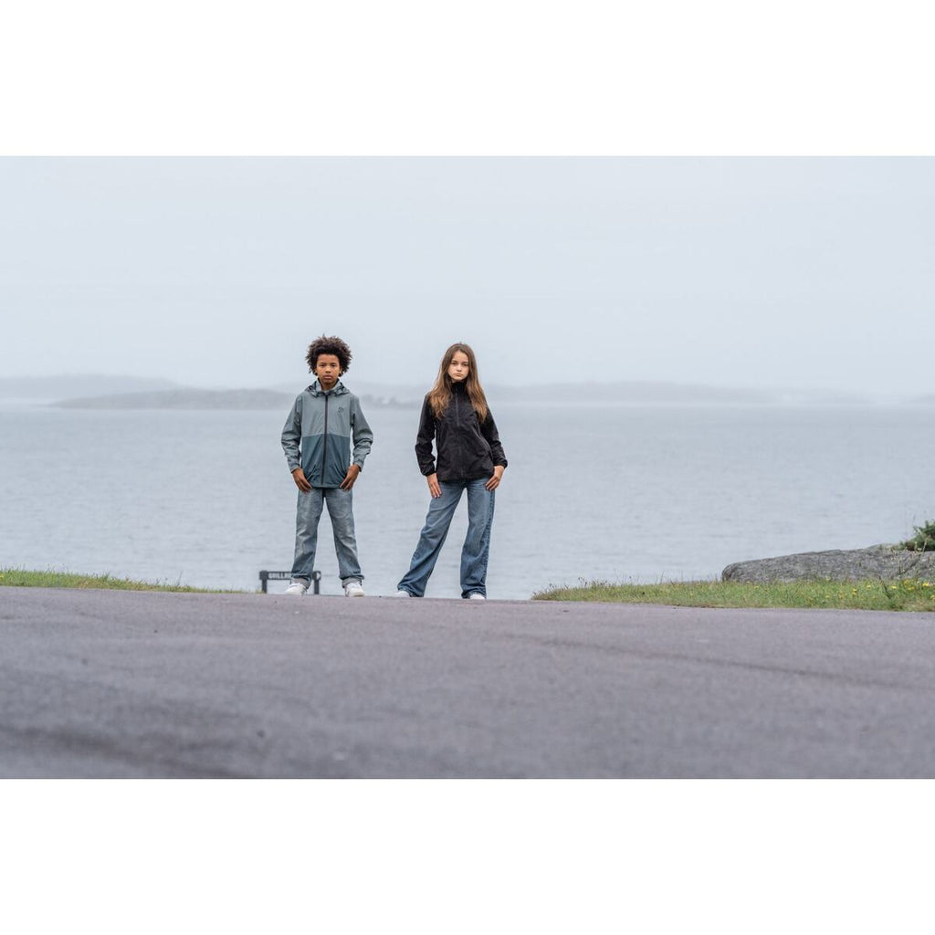 Didriksons Dětská nepromokavá bunda Meliss black - ROSTOUCÍ