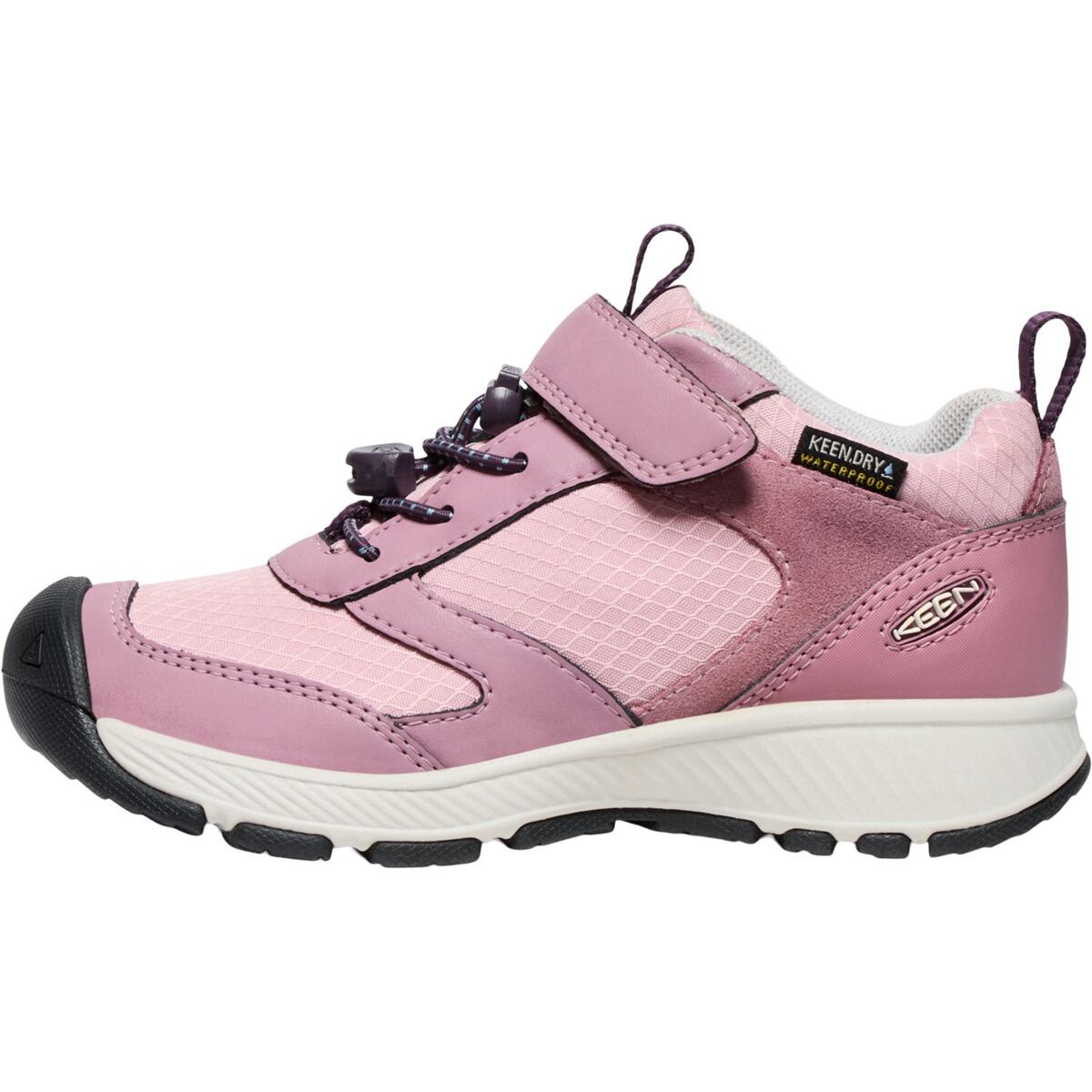 KEEN Dětské boty Skua WP - zephyr/plum perfect