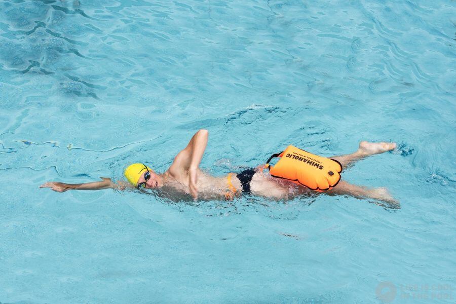 Swimaholic Plavecká bójka Swim Buoy - oranžová