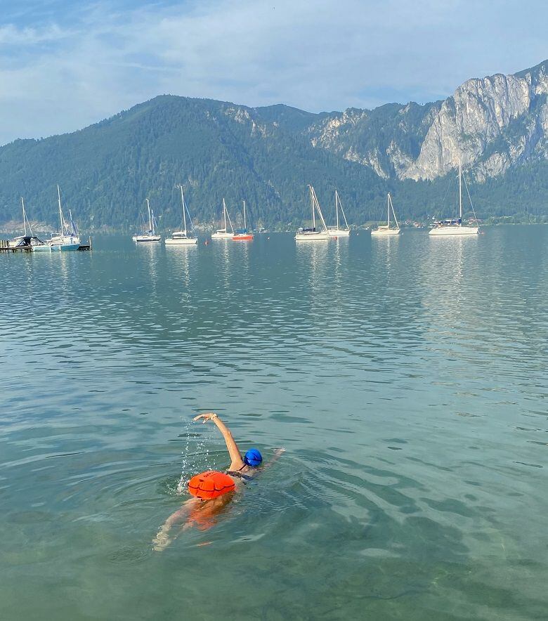 Swimaholic Plavecká bójka Swim Buoy - zelená