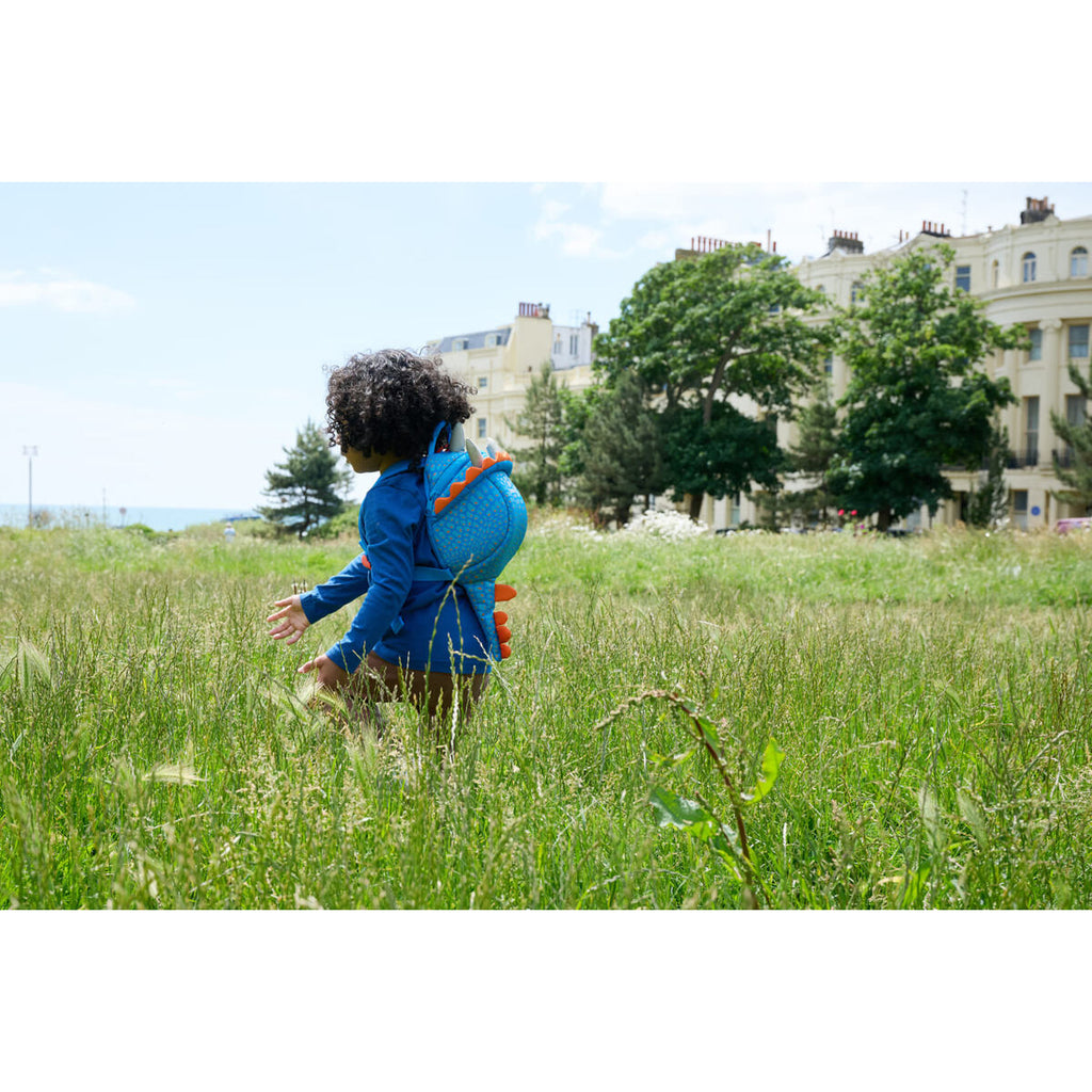 LittleLife Dětský batoh s bezpečnostním vodítkem triceratops 2 l