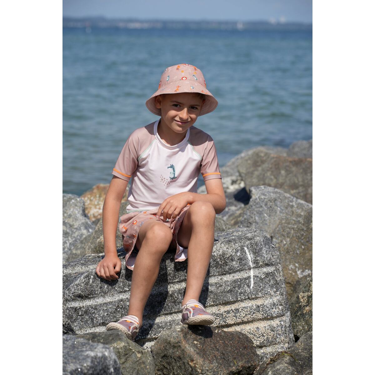 Playshoes Dětské UV tričko Wild Animals - krátký rukáv