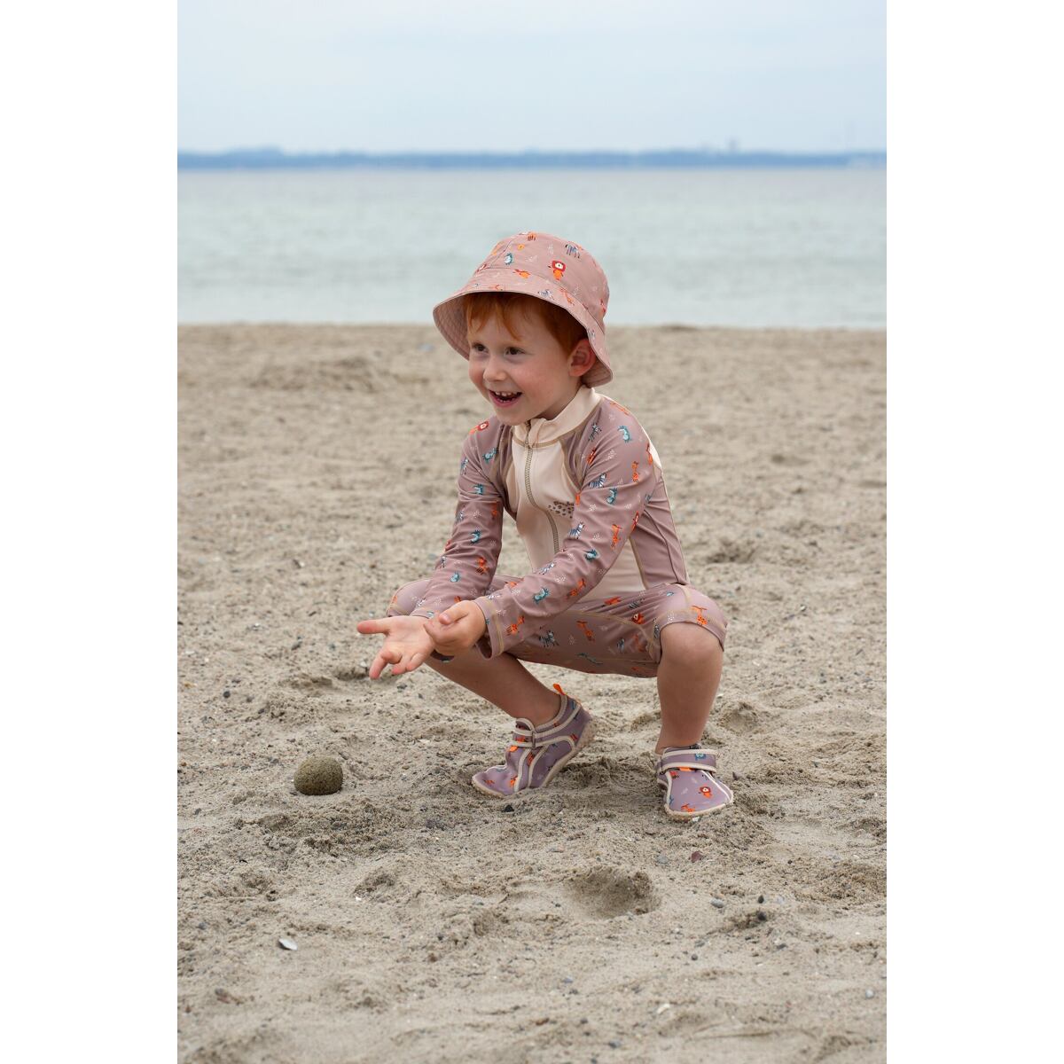 Playshoes Dětský UV klobouk Wild Animals oboustranný