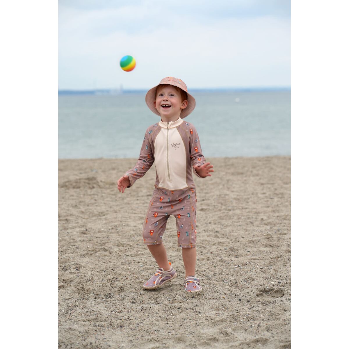 Playshoes Dětské boty do vody Wild Animals brown