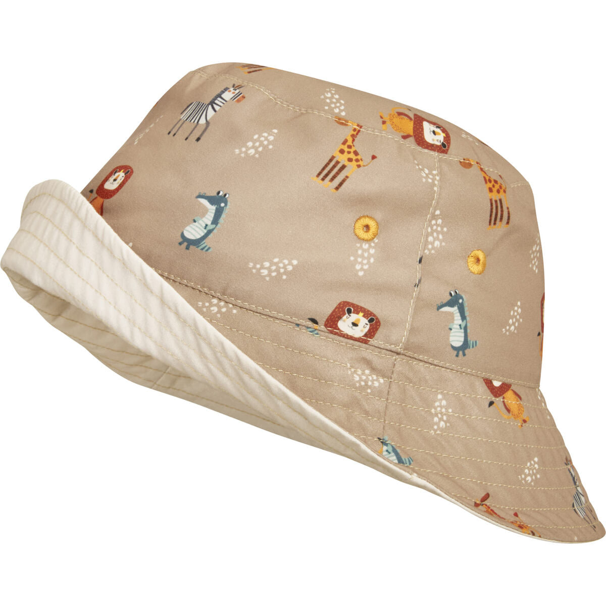 Playshoes Dětský UV klobouk Wild Animals oboustranný