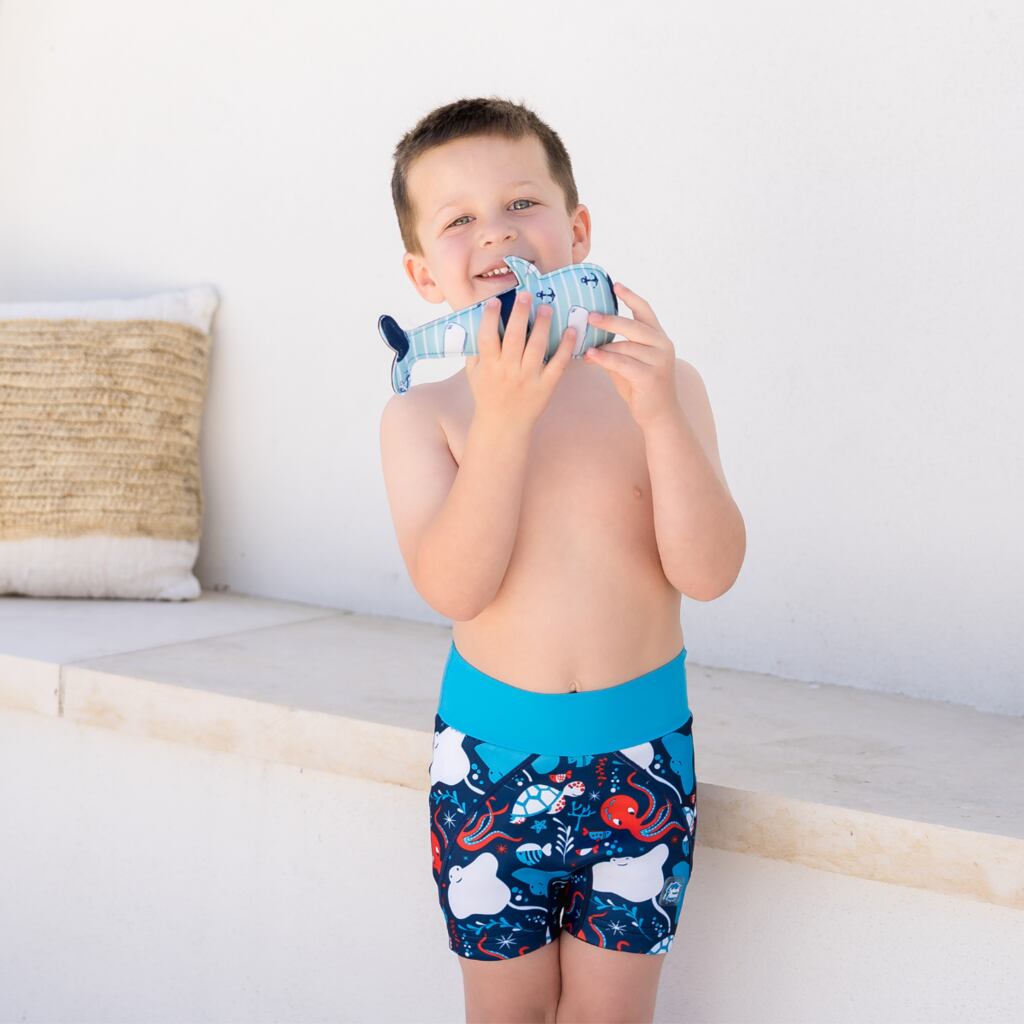 Splash About Dětské inkontinenční plavky Jammers Duo Vodní svět