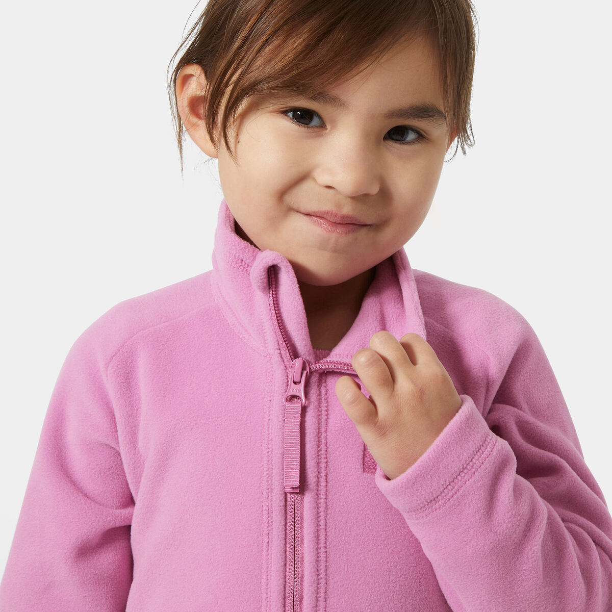 Helly Hansen Dětská fleecová mikina K Daybreaker 2.0 -  meta pink