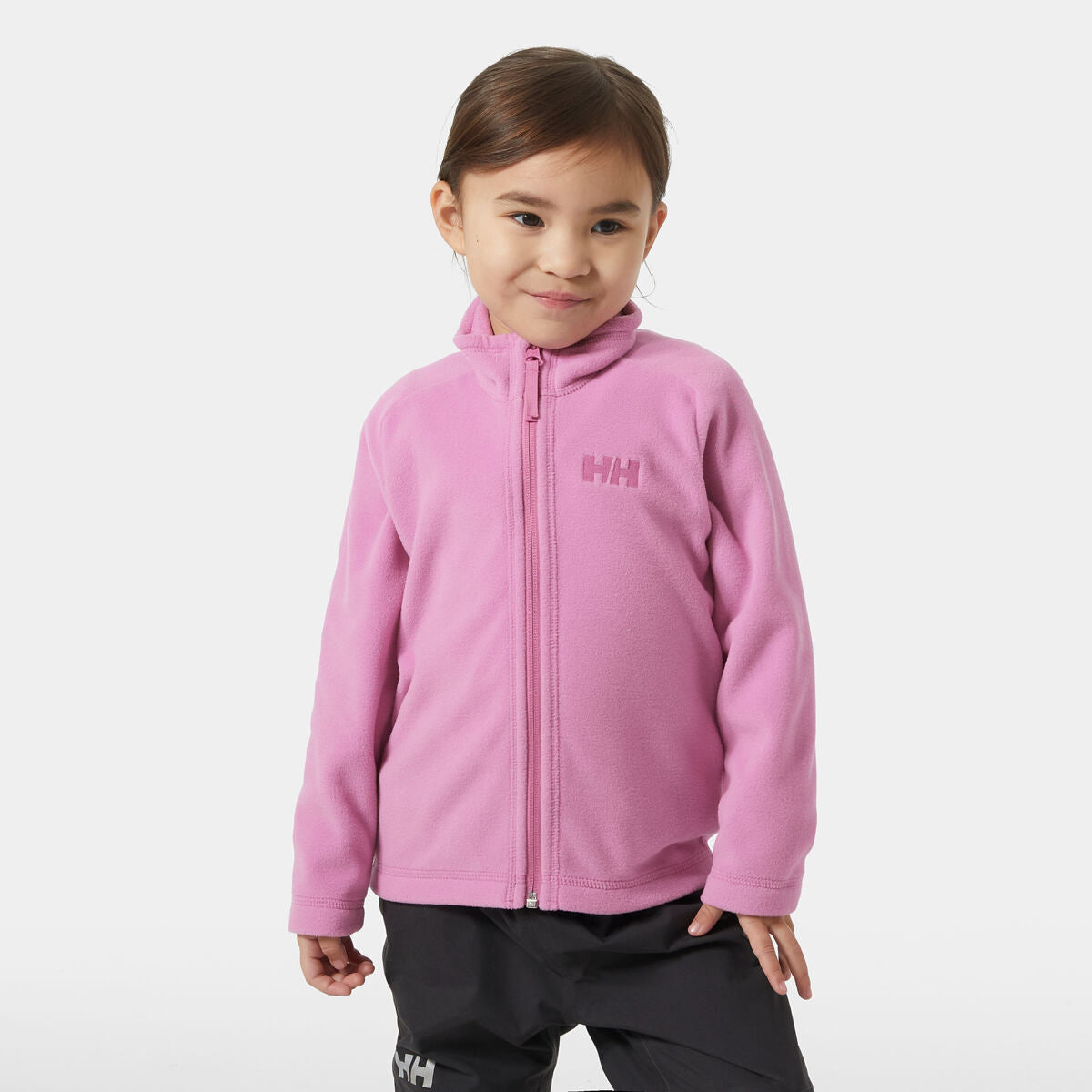 Helly Hansen Dětská fleecová mikina K Daybreaker 2.0 -  meta pink