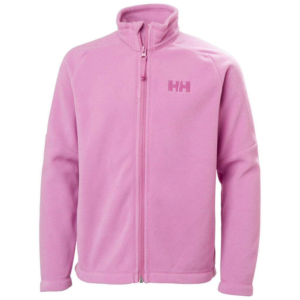 Helly Hansen Dětská fleecová mikina JR Daybreaker 2.0. jacket - meta pink
