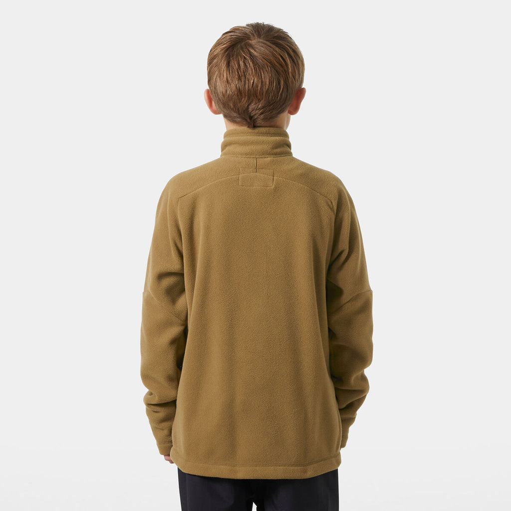 Helly Hansen Dětská fleecová mikina JR Daybreaker 2.0. jacket - sepia