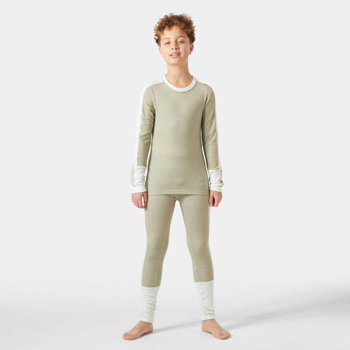 Helly Hansen Juniorské termoprádlo JR LIFA® Merino Midweight set - light lav