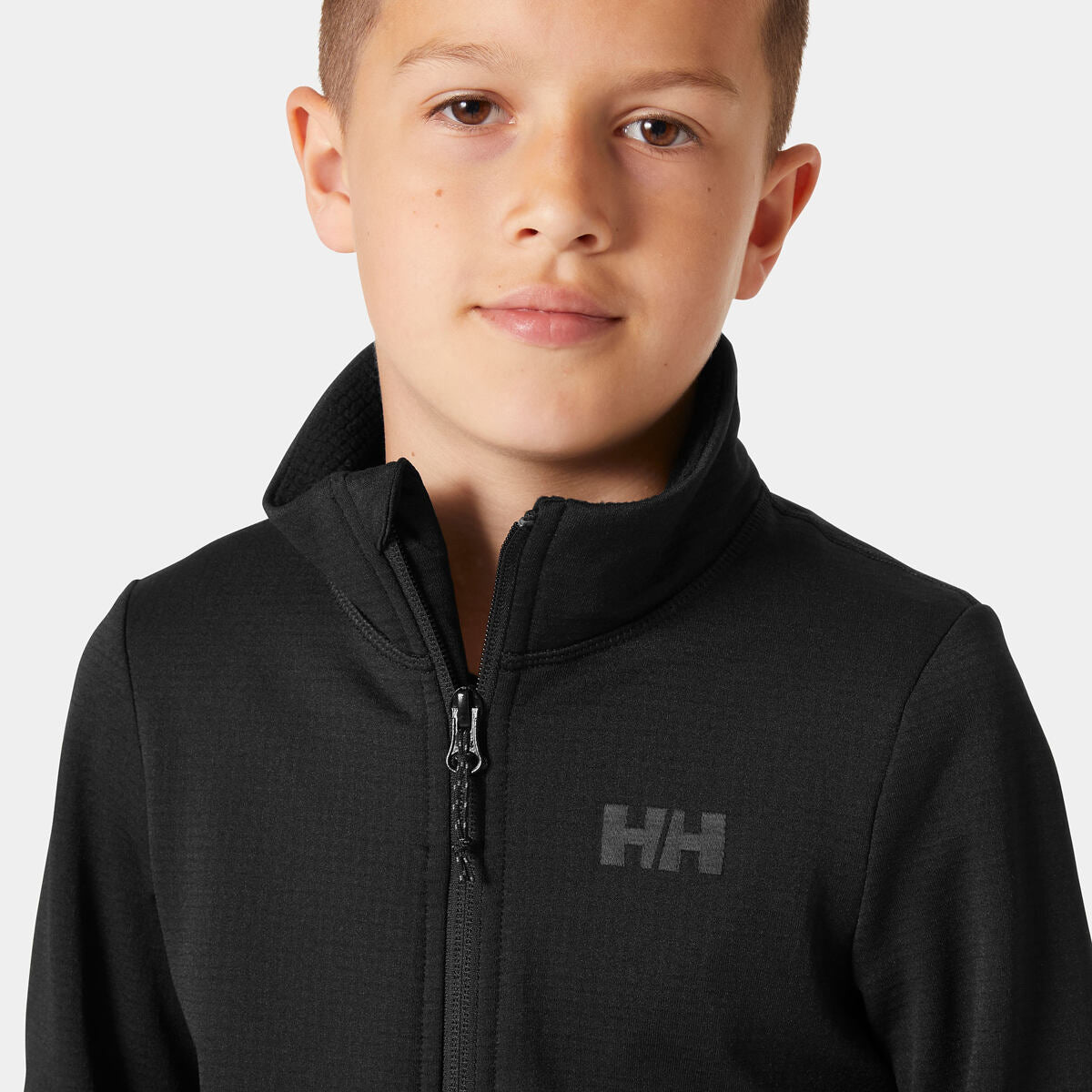 Helly Hansen Dětská fleecová mikina Jr Versalite jacket -  black