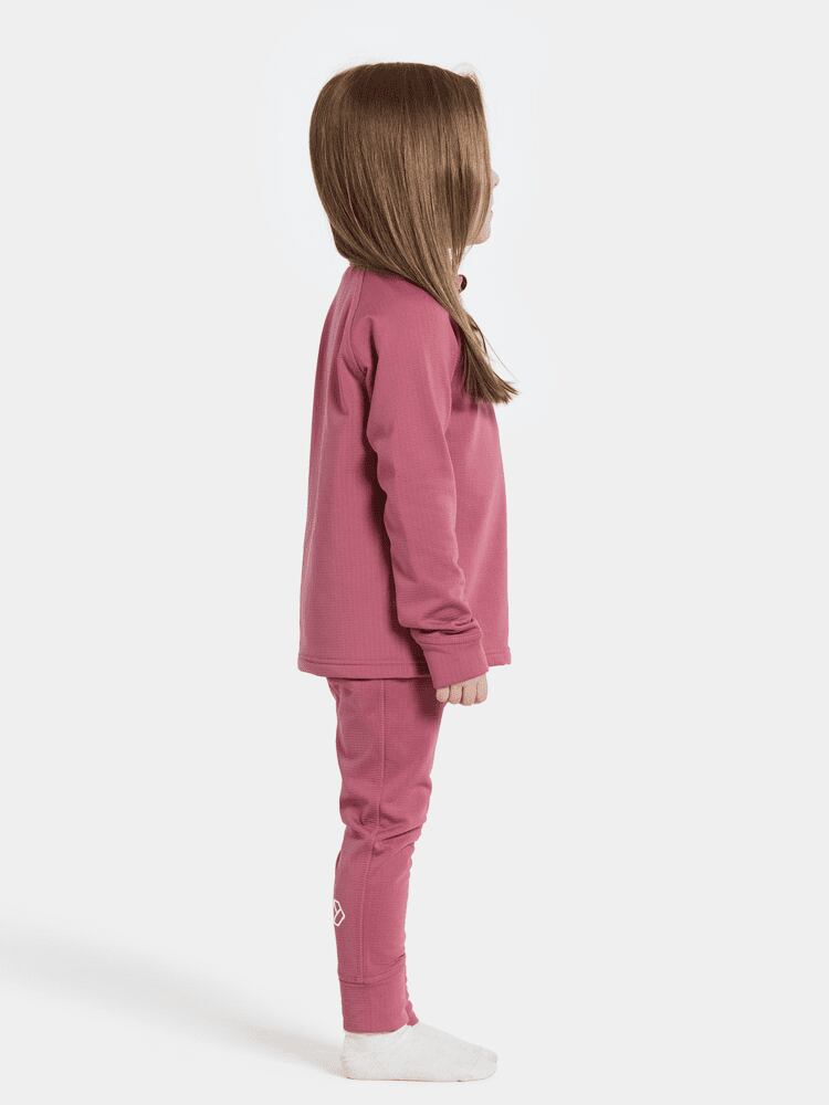 Didriksons Dětské termoprádlo Jadis set heather pink