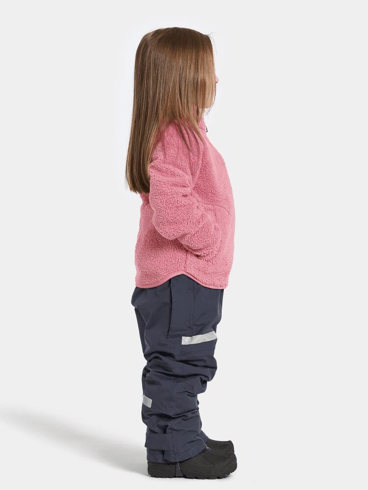 Didriksons Dětská fleecová mikina Gibbs heather pink