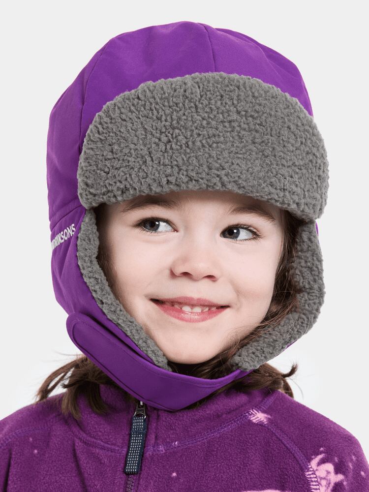 Didriksons Dětská zimní čepice Biggles royal purple