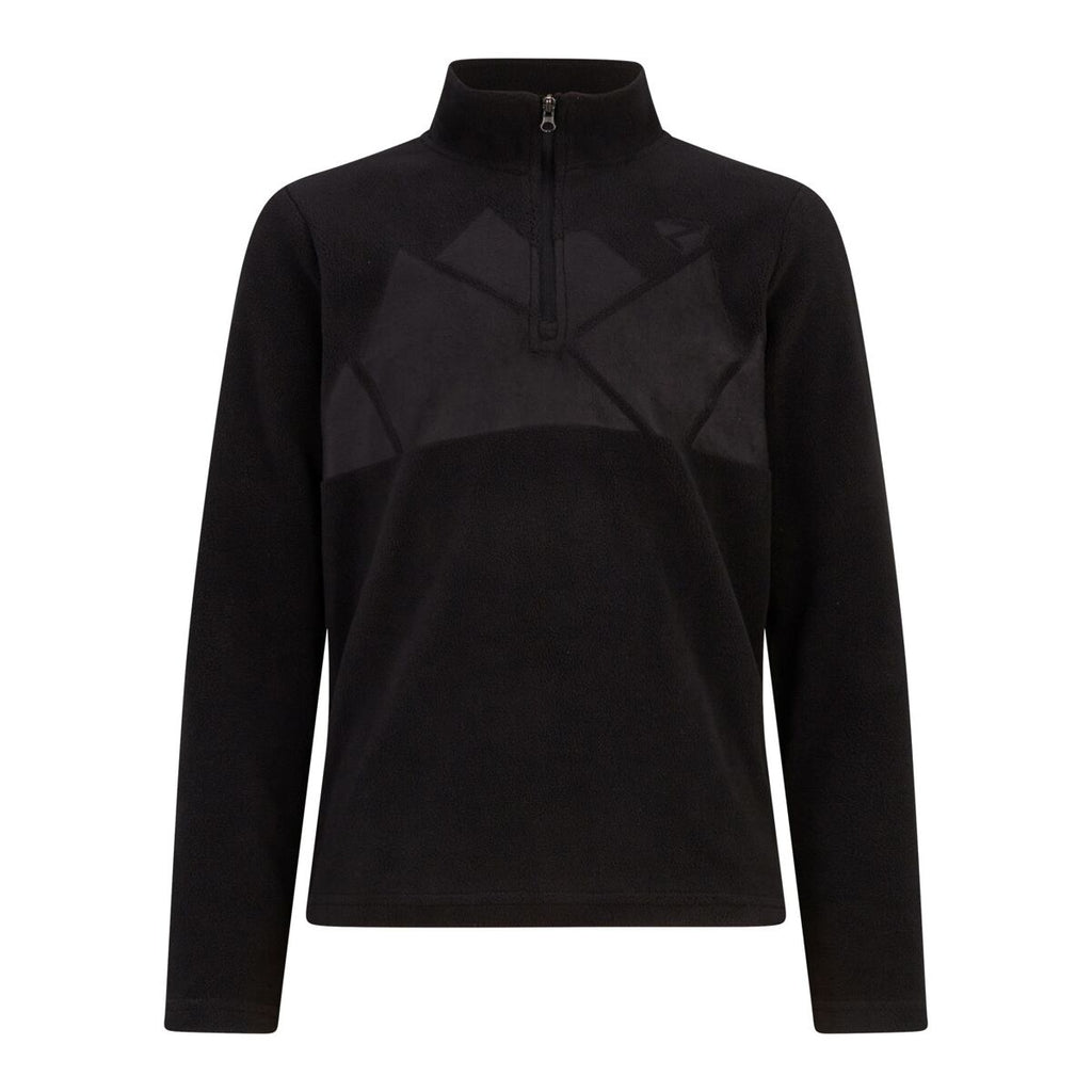 Ziener Dětská fleecová mikina Jonki Jr - black