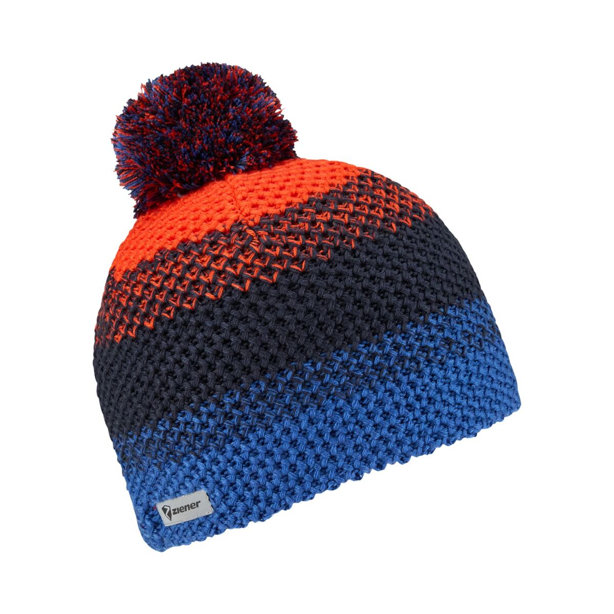 Ziener Dětská zimní čepice Ishi Jr - cobalt blue