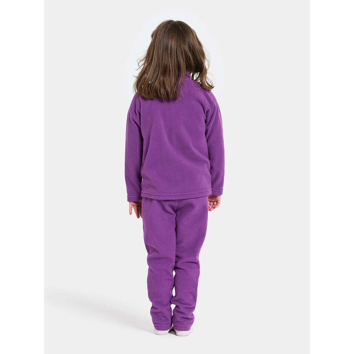 Didriksons Dětská fleecová mikina Monte royal purple