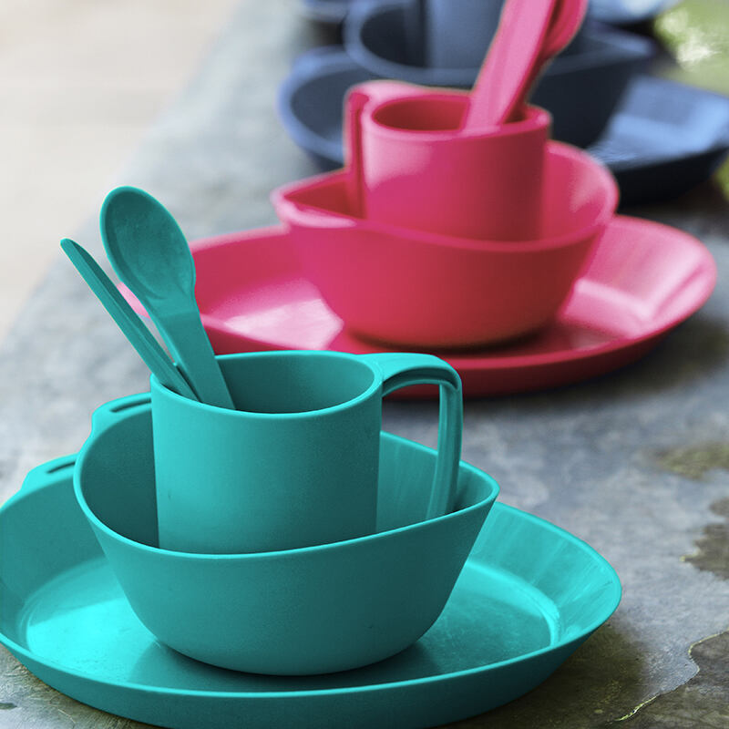 LifeVenture Sada nádobí Ellipse 4-Piece set purple