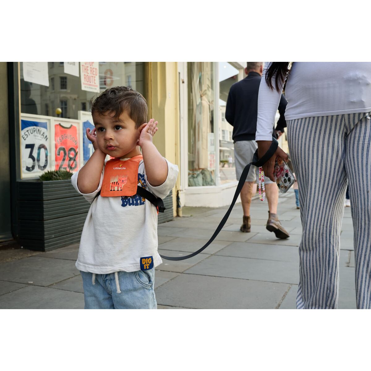 LittleLife Dětská vodící bezpečnostní vesta Toddler reins Tiger