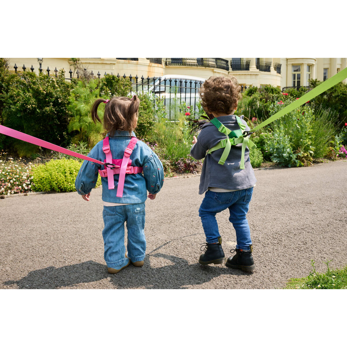 LittleLife Dětská vodící bezpečnostní vesta Toddler reins Butterfly