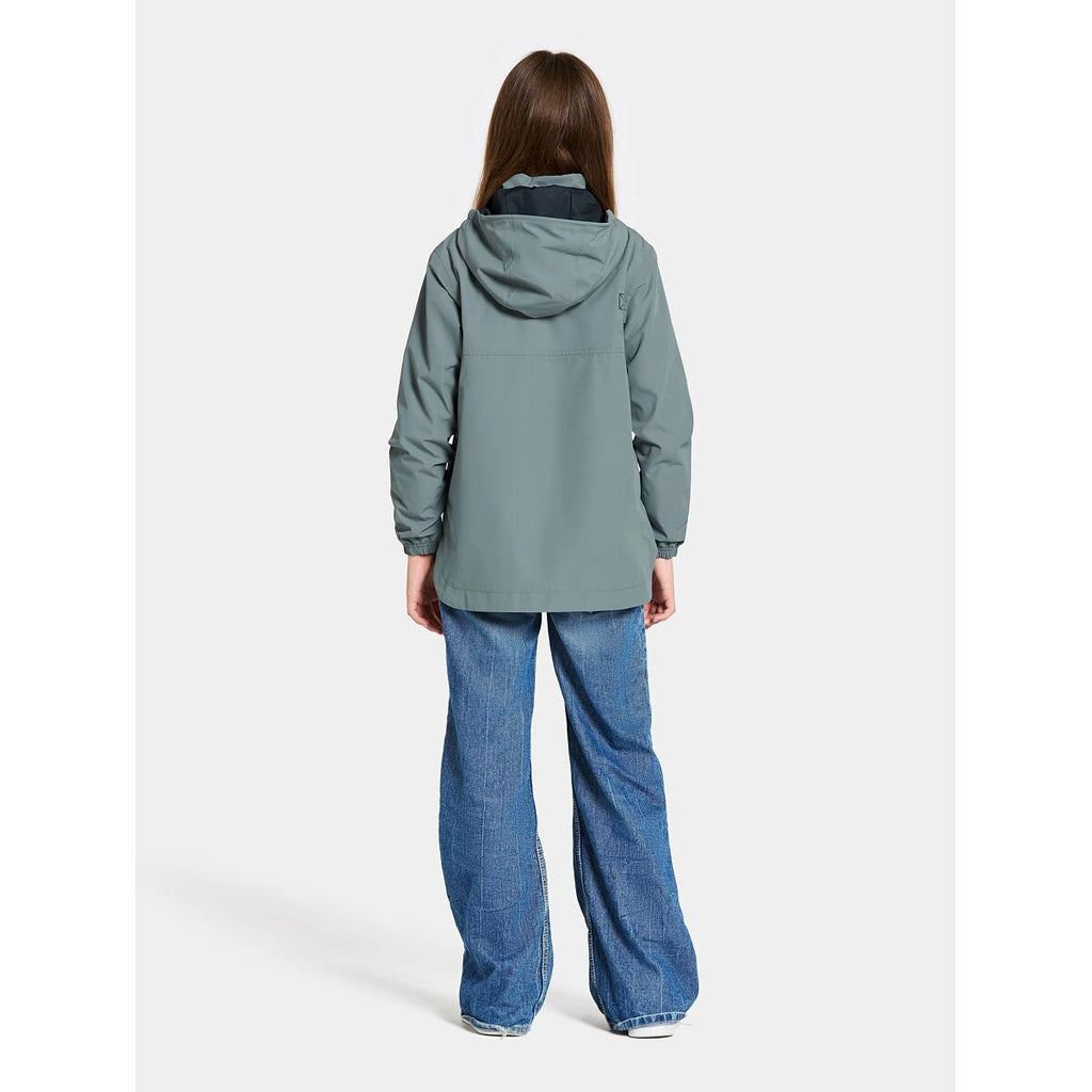 Didriksons Dětská nepromokavá bunda Meliss factory blue - ROSTOUCÍ