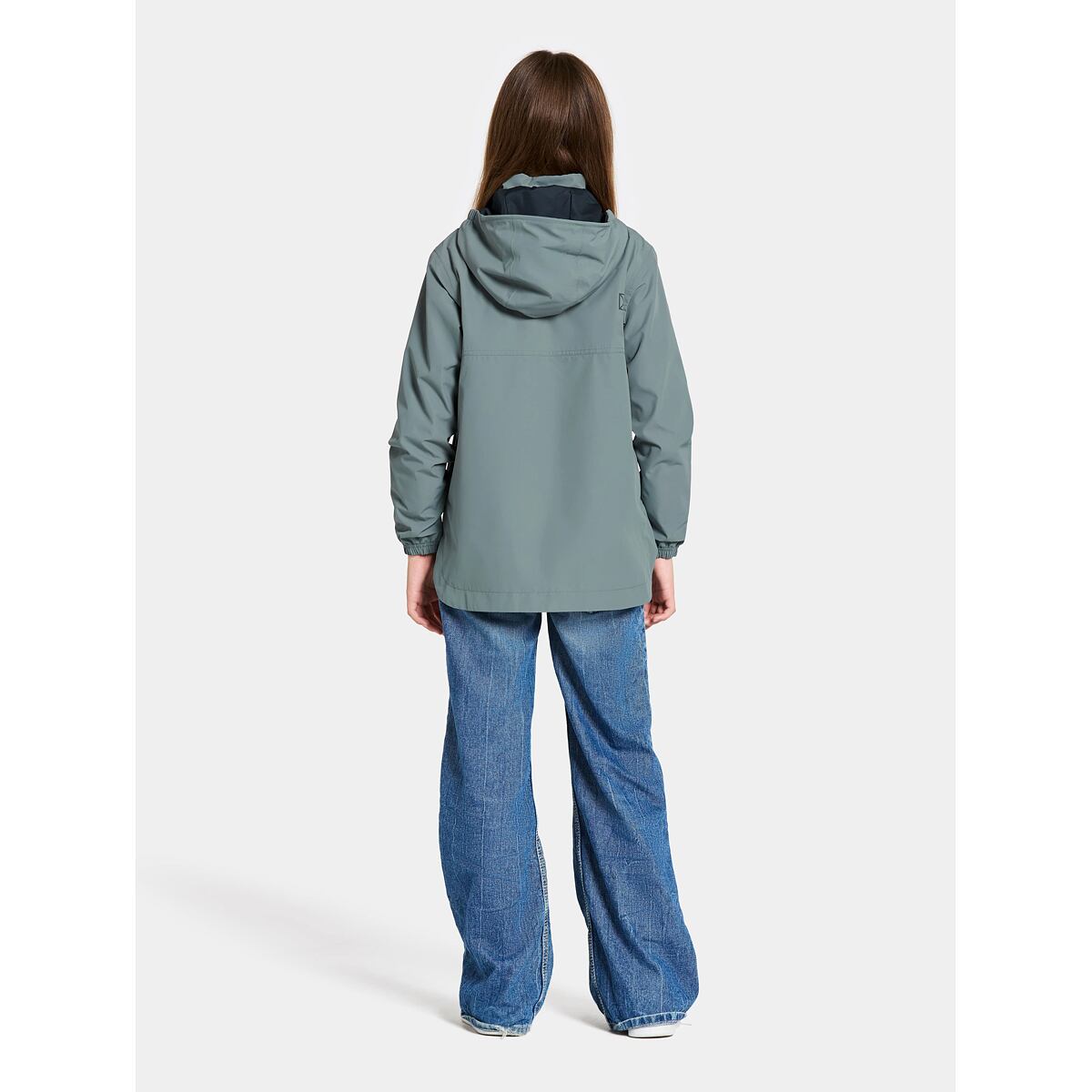 Didriksons Dětská nepromokavá bunda Meliss factory blue - ROSTOUCÍ