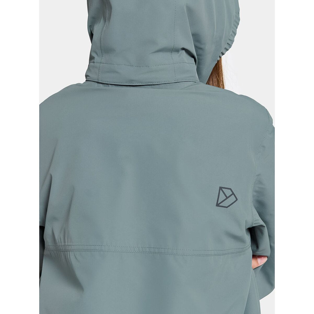 Didriksons Dětská nepromokavá bunda Meliss factory blue - ROSTOUCÍ